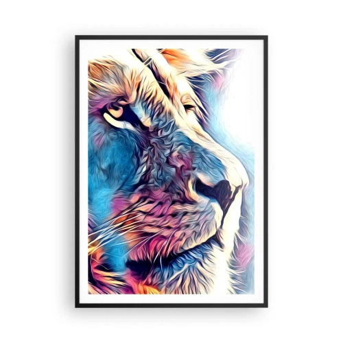 Póster en marco negro - La sabiduría de la naturaleza - 70x100 cm