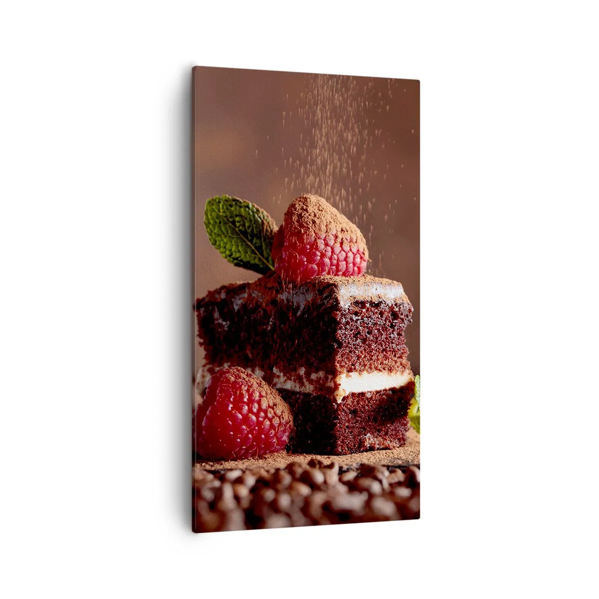 Cuadro sobre lienzo - Impresión de Imagen - La vida es dulce - 55x100 cm