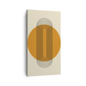 Cuadro sobre lienzo - Impresión de Imagen - El plan perfecto - 45x80 cm