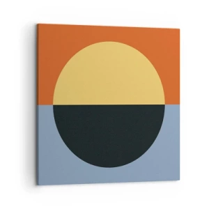 Cuadro sobre lienzo - Impresión de Imagen - Una composición de calidez y frescura - 50x50 cm