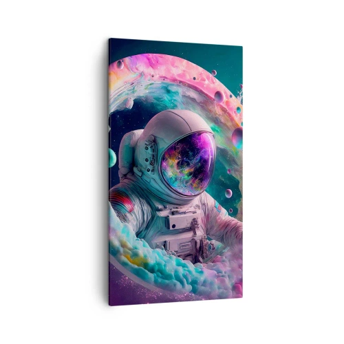 Cuadro sobre lienzo - Impresión de Imagen - Puerta estelar - 45x80 cm