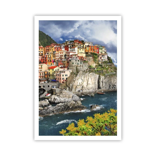 Póster - En el acantilado - 70x100 cm