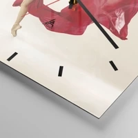 Esfera sin numeración, con rayas