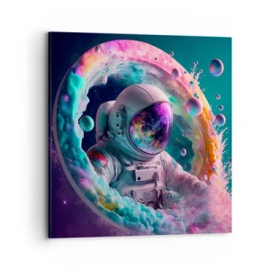 Cuadro sobre lienzo - Impresión de Imagen - Puerta estelar - 70x70 cm