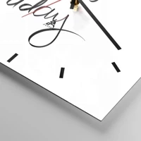 Esfera sin numeración, con rayas