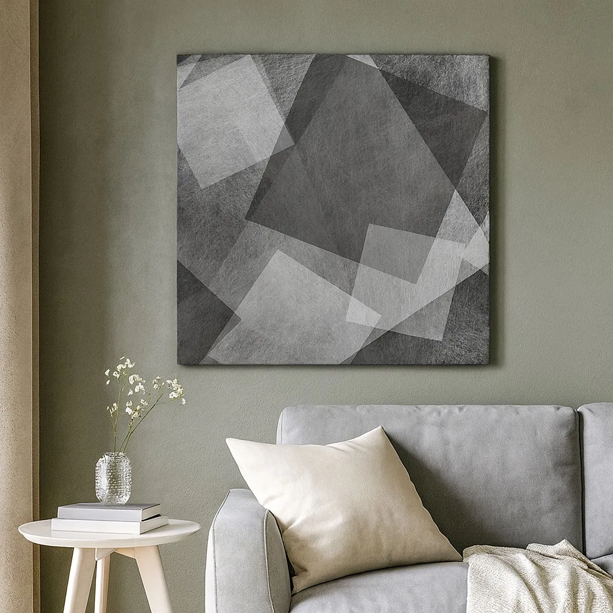 Cuadro sobre lienzo - Impresión de Imagen - Un símbolo eterno de permanencia y orden - 30x30 cm