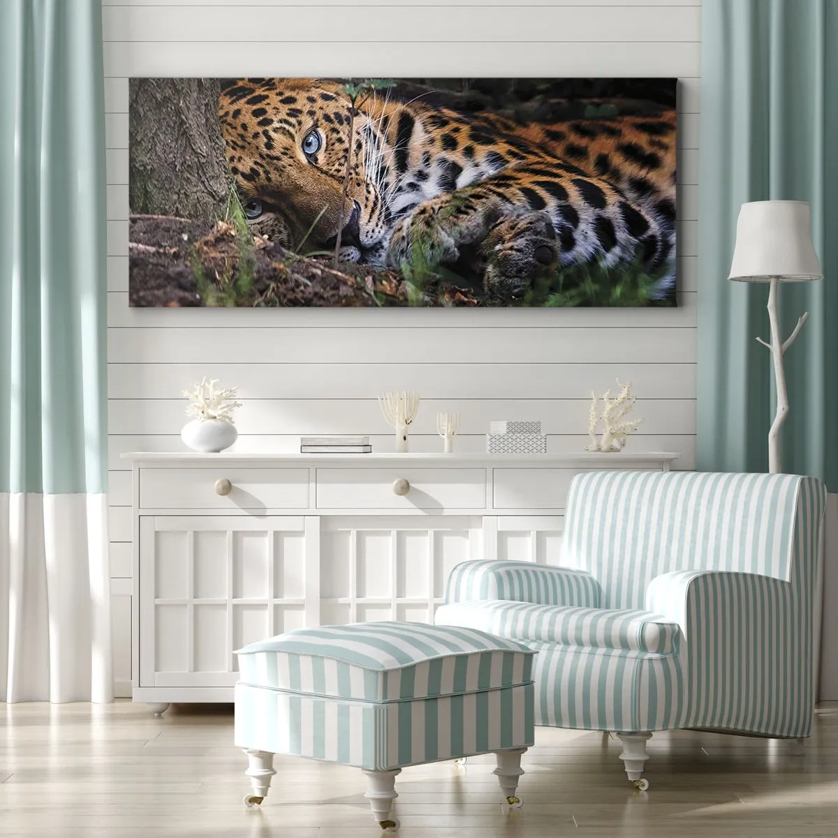 Cuadro sobre lienzo - Impresión de Imagen - Confía en mí - 100x40 cm