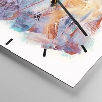 Esfera sin numeración, con rayas