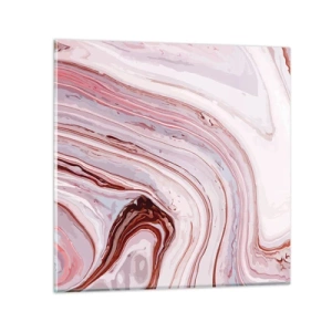 Cuadro sobre vidrio - Impresiones sobre Vidrio - Cambio de dirección - 40x40 cm