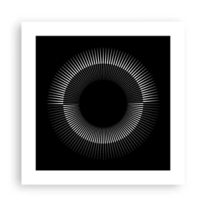 Póster - Sol negro - 40x40 cm