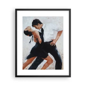 Póster en marco negro - El tango de mis sueños - 40x50 cm