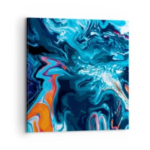 Cuadro sobre lienzo - Impresión de Imagen - Un viaje al cielo - 70x70 cm