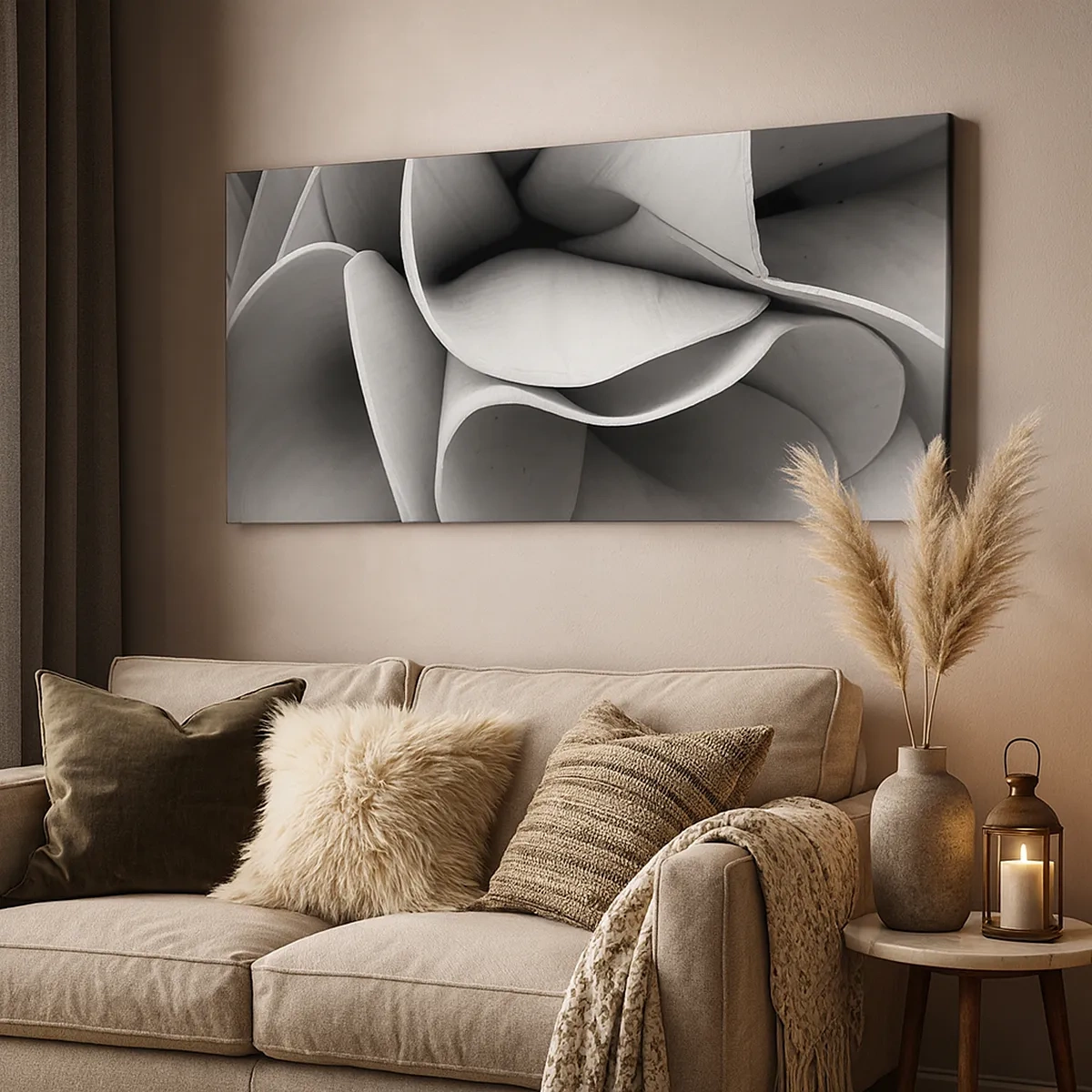 Cuadro sobre lienzo - Impresión de Imagen - Sucede en el espacio - 30x30 cm