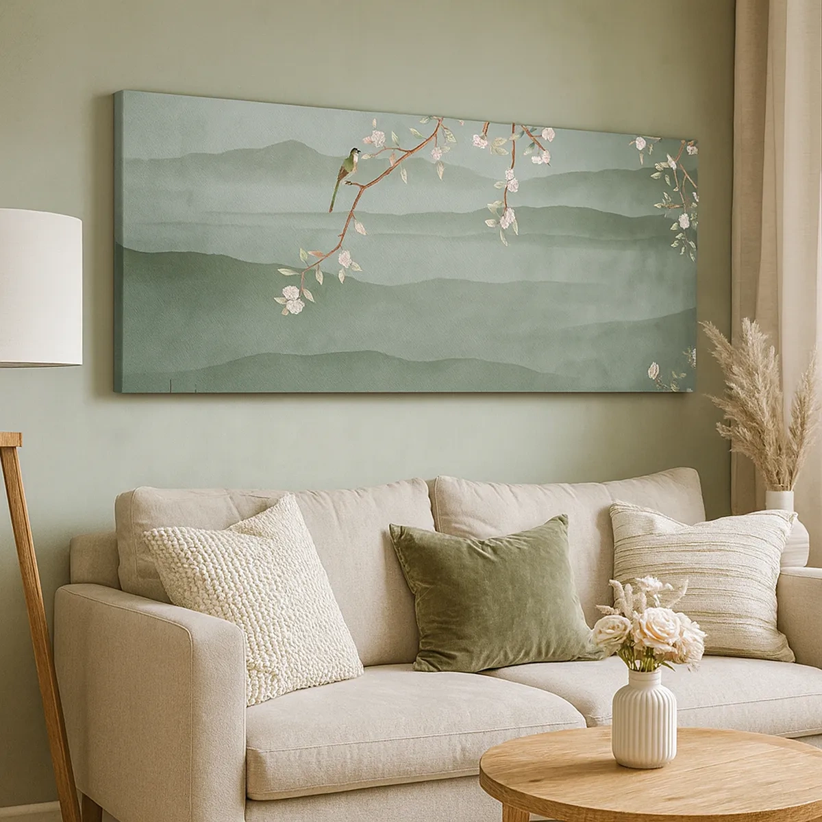 Cuadro sobre lienzo - Impresión de Imagen - Primavera, ah, eres tú - 30x30 cm