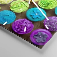 Esfera sin numeración, con rayas