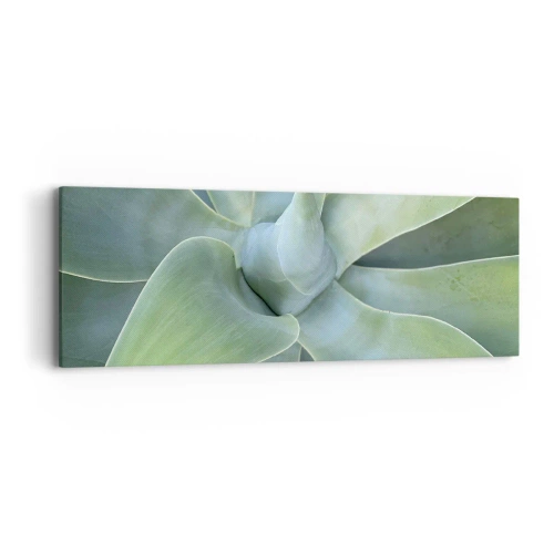 Cuadro sobre lienzo - Impresión de Imagen - El nacimiento del verde - 90x30 cm