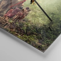 Esfera sin numeración, con rayas