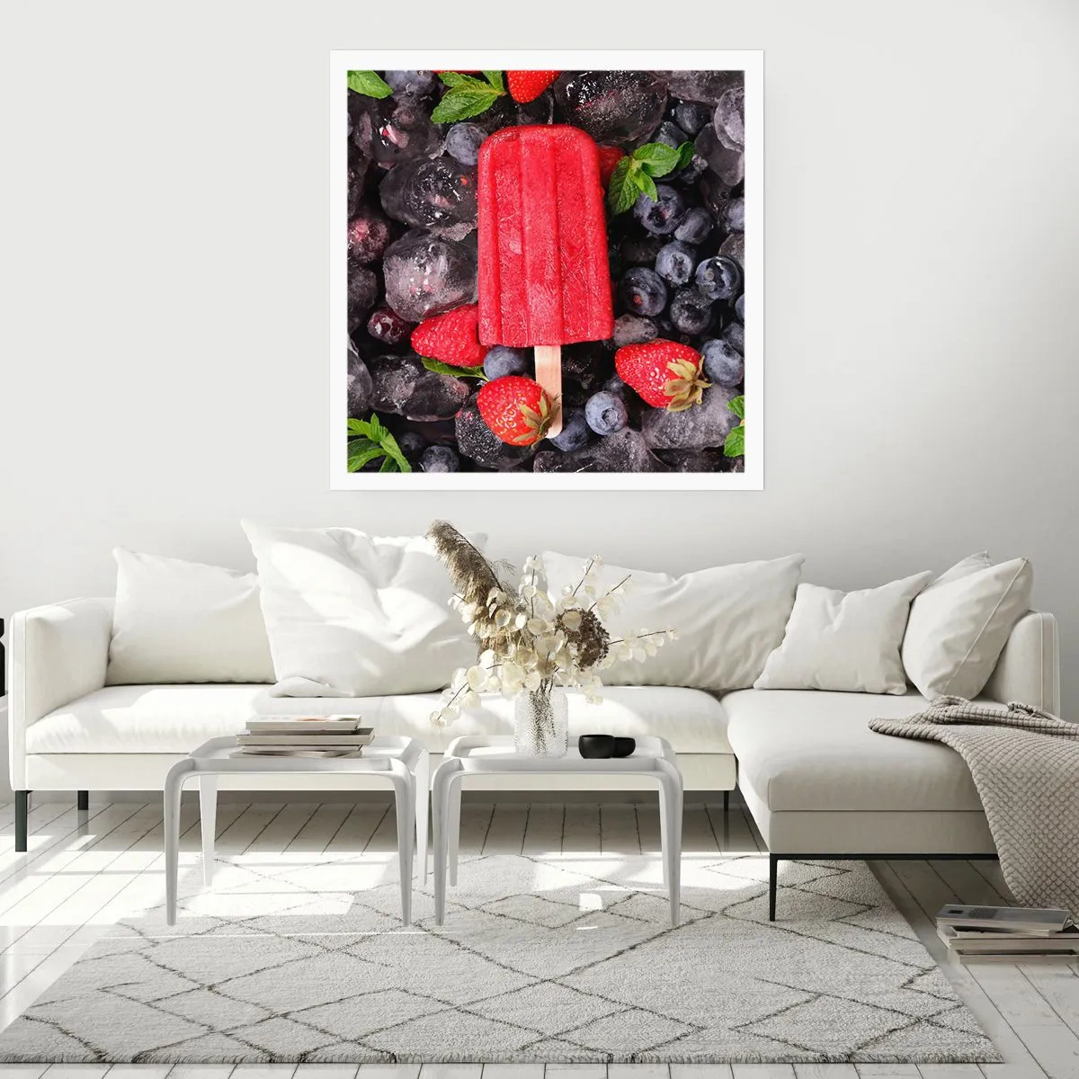Póster - El sabor del verano caluroso - 60x60 cm