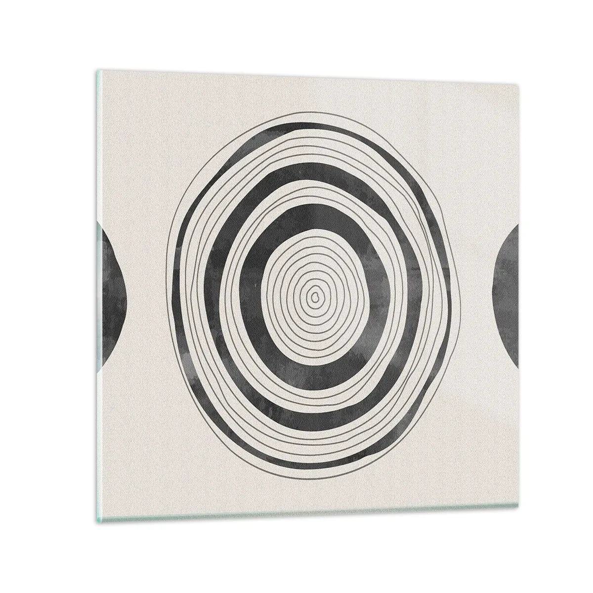 Cuadro sobre vidrio - Impresiones sobre Vidrio - Lo importante es lo que hay entre medias - 70x70 cm