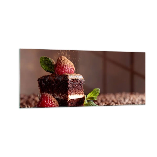 Cuadro sobre vidrio - Impresiones sobre Vidrio - La vida es dulce - 100x40 cm