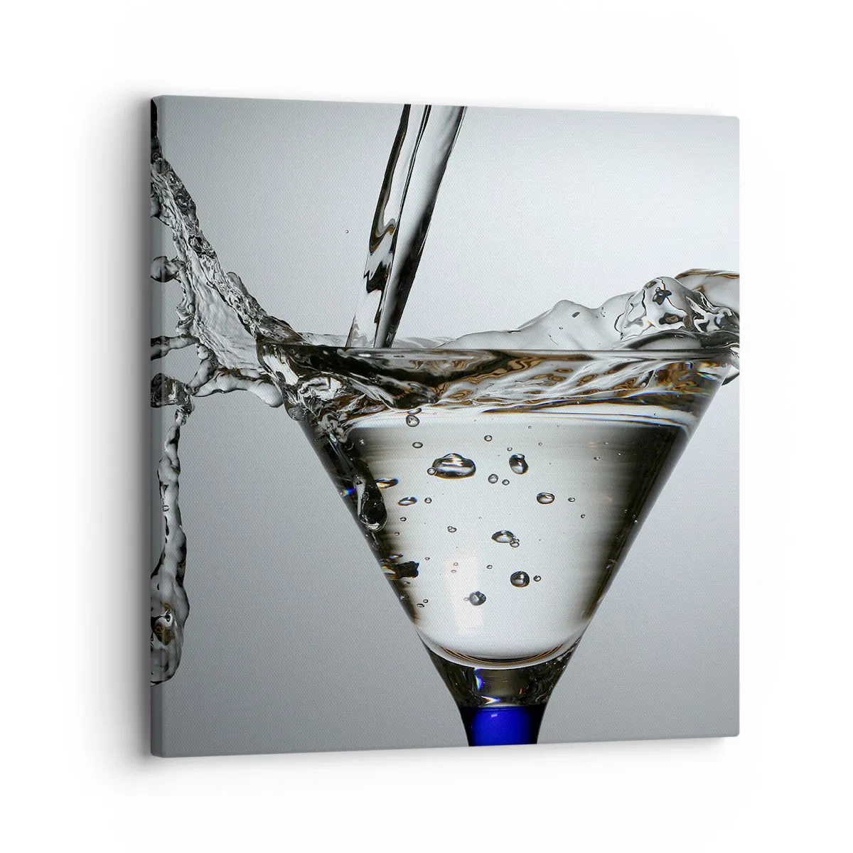 Cuadro sobre lienzo - Impresión de Imagen - Sobre el borde de una taza - 30x30 cm