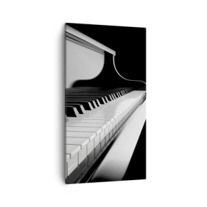 Cuadro sobre lienzo - Impresión de Imagen - Armonía musical - 45x80 cm
