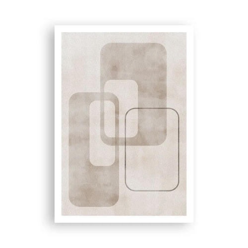 Póster - Fuga geométrica - 70x100 cm