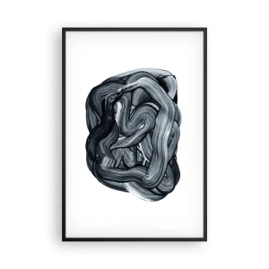 Póster en marco negro - No es tan sencillo - 61x91 cm