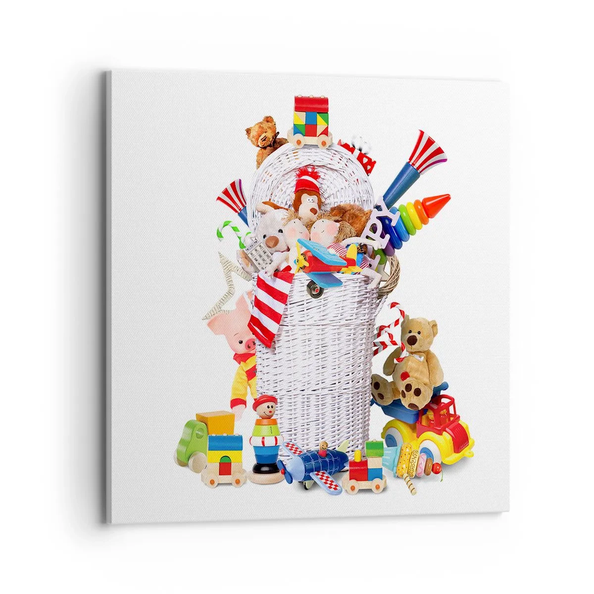 Cuadro sobre lienzo - Impresión de Imagen - Tesoros para los más pequeños - 70x70 cm