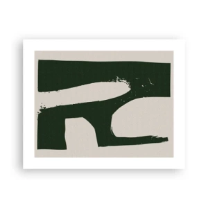 Póster - Bahías de blanco - 50x40 cm