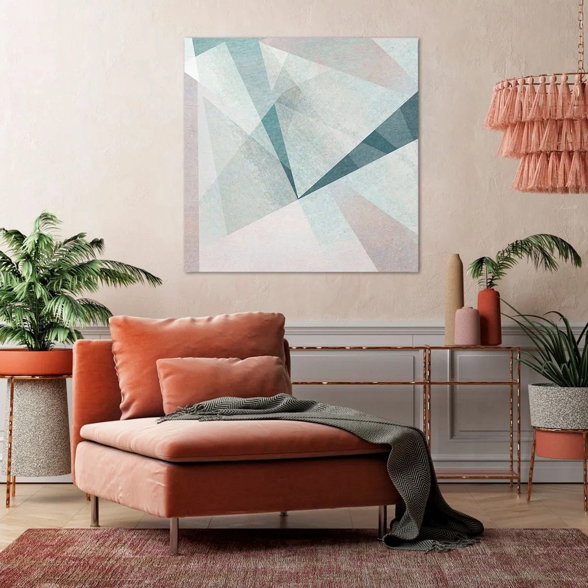 Cuadro sobre lienzo - Impresión de Imagen - Tranquilo pero dinámico - 50x50 cm