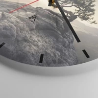 Esfera sin numeración, con rayas