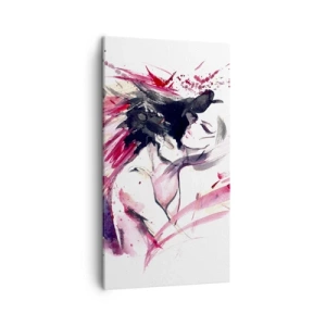 Cuadro sobre lienzo - Impresión de Imagen - La plenitud del amor - 45x80 cm