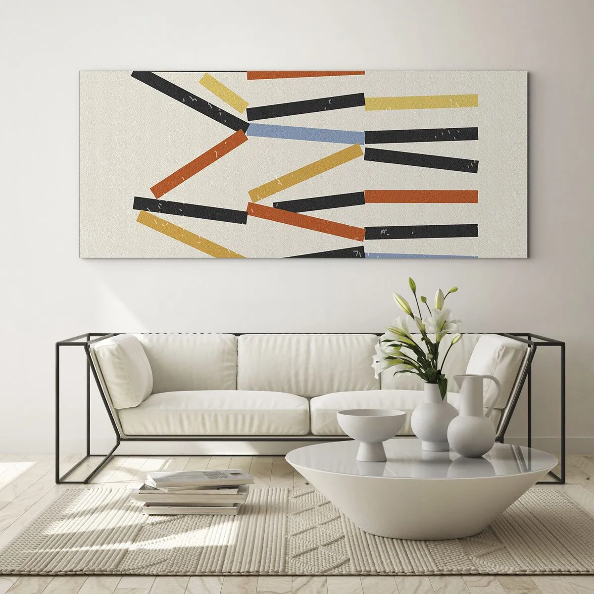 Cuadro sobre vidrio - Impresiones sobre Vidrio - Composición horizontal - 90x30 cm