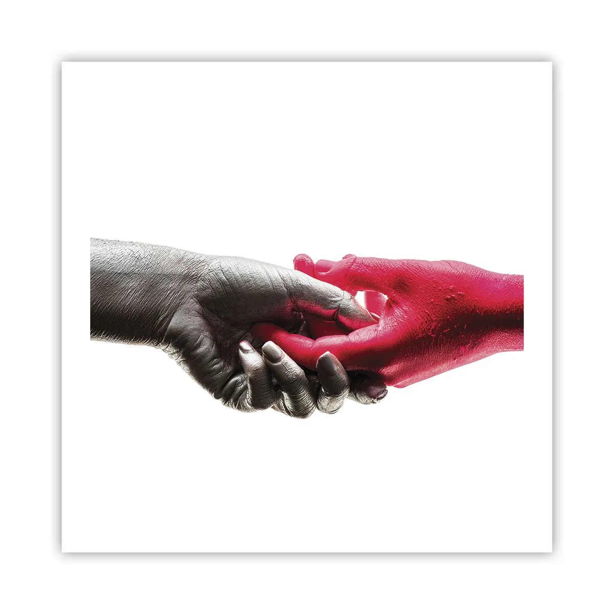 Póster - Juntos, aunque diferentes - 60x60 cm