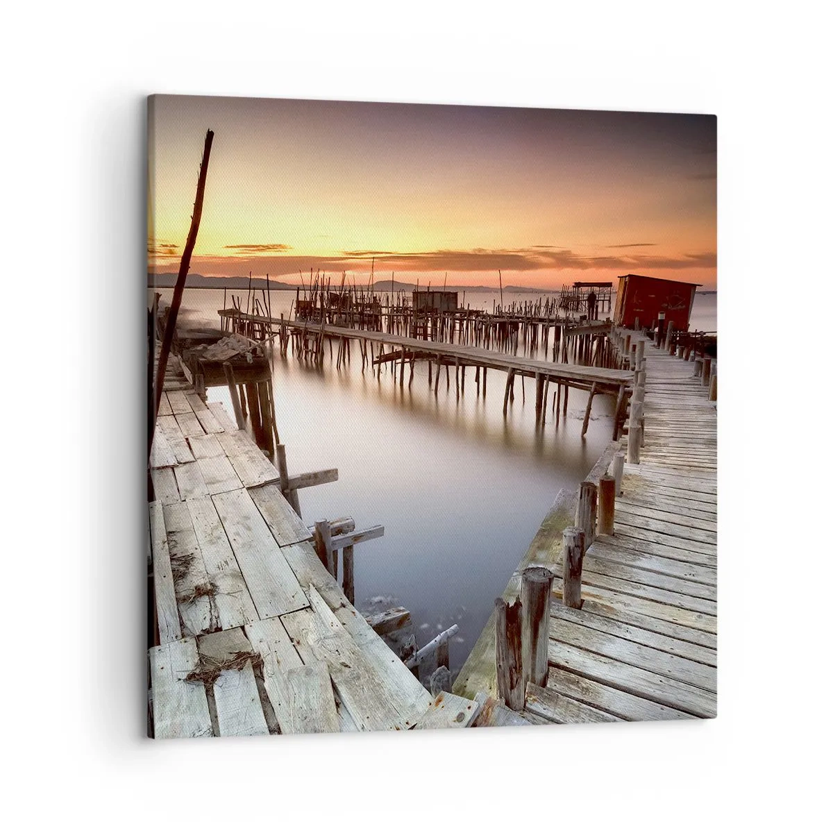 Cuadro sobre lienzo - Impresión de Imagen - Auténtico, sublime - 50x50 cm