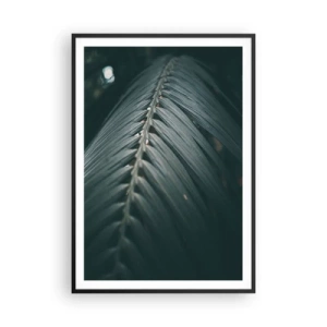 Póster en marco negro - La precisión de la naturaleza - 70x100 cm