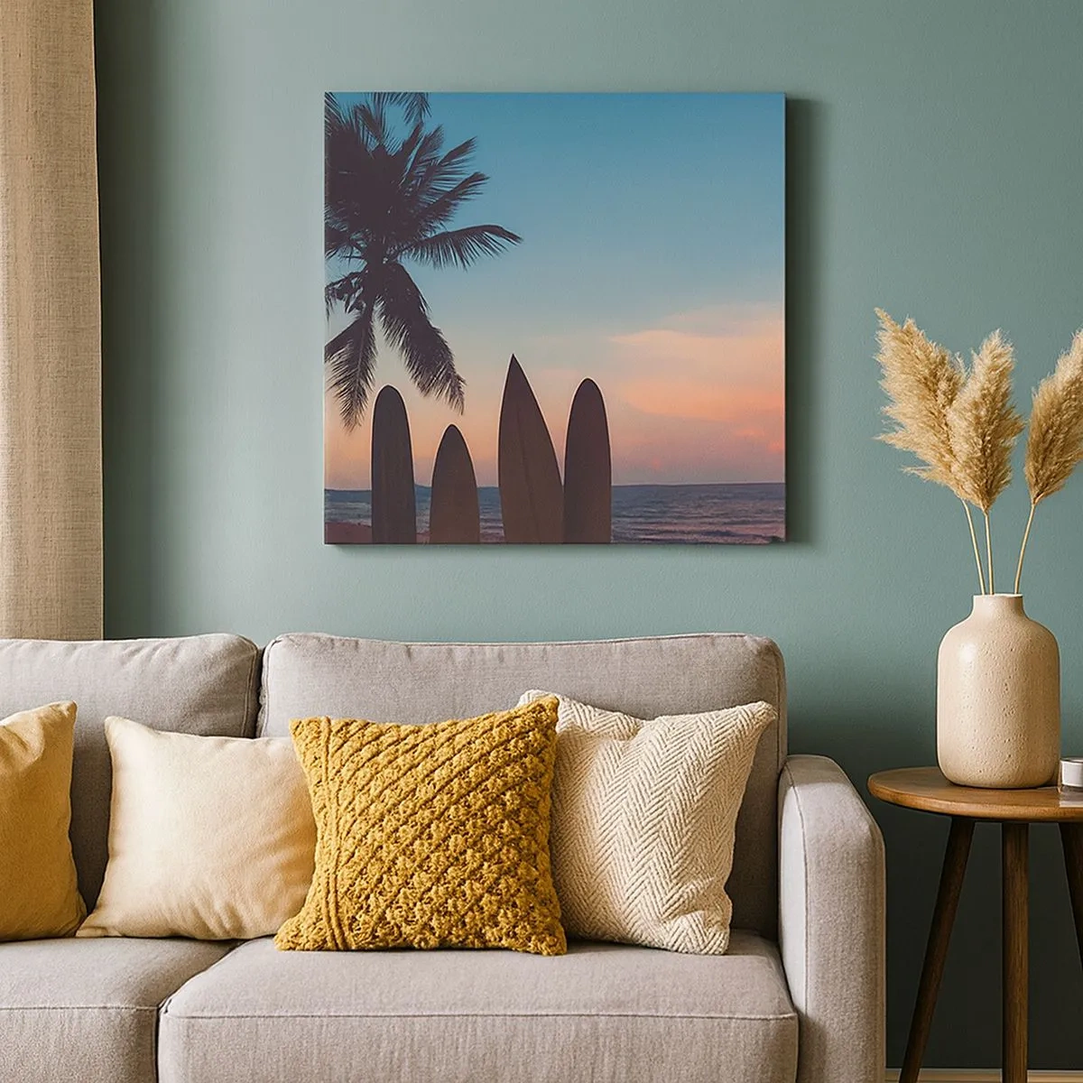 Cuadro sobre lienzo - Impresión de Imagen - Mañana también disfrutaremos - 30x30 cm