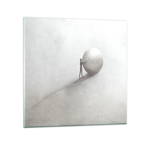 Cuadro sobre vidrio - Impresiones sobre Vidrio - El juego de la vida - 50x50 cm