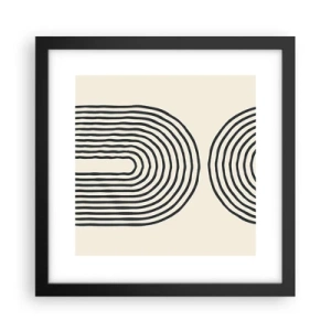 Póster en marco negro - Próximamente... - 30x30 cm