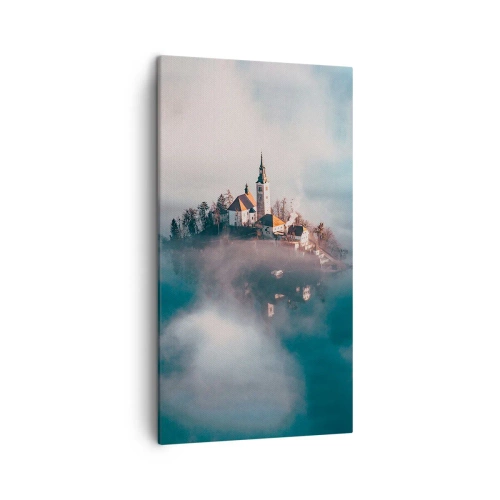 Cuadro sobre lienzo - Impresión de Imagen - Isla de los sueños - 45x80 cm