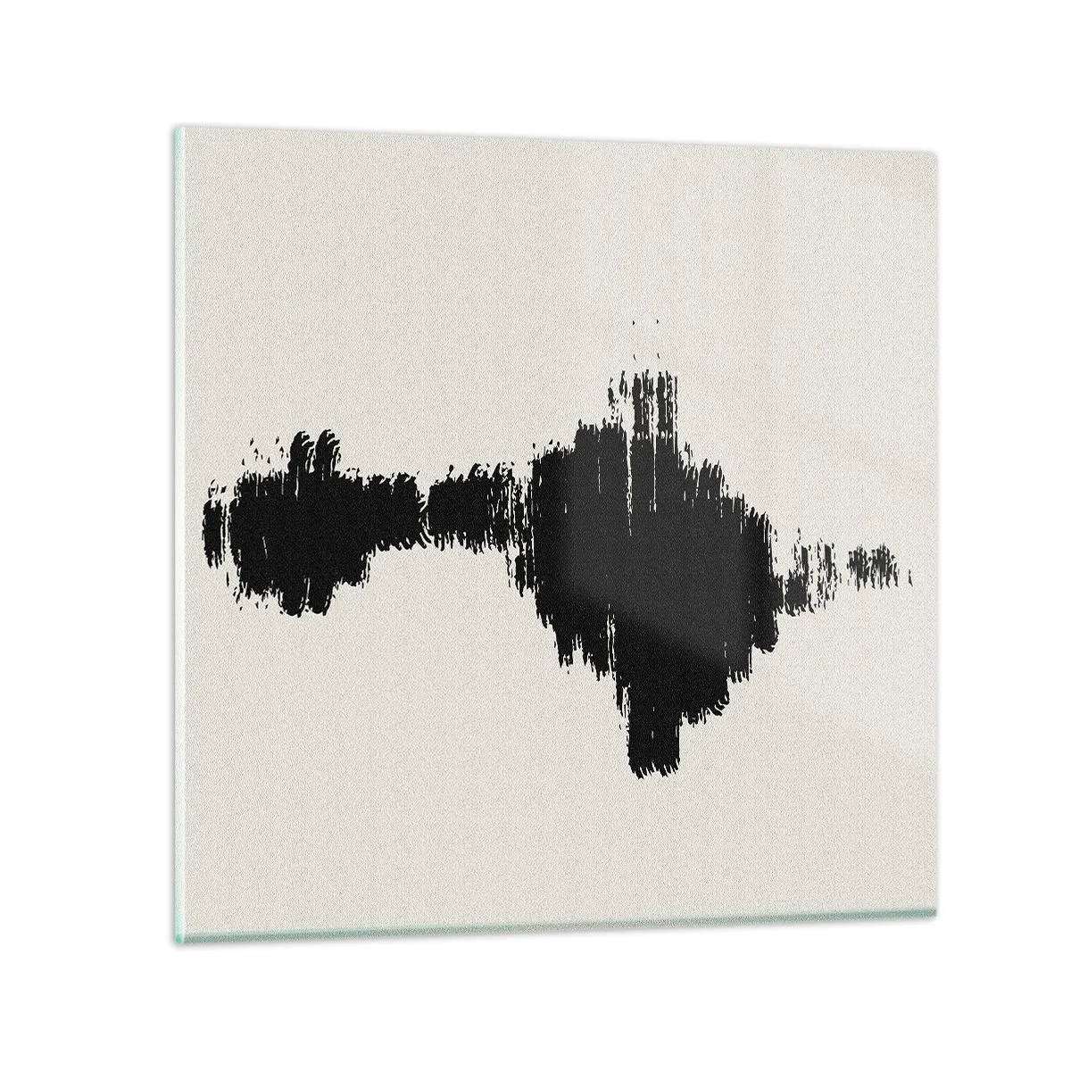 Cuadro sobre vidrio - Impresiones sobre Vidrio - Vibraciones de la imaginación - 30x30 cm