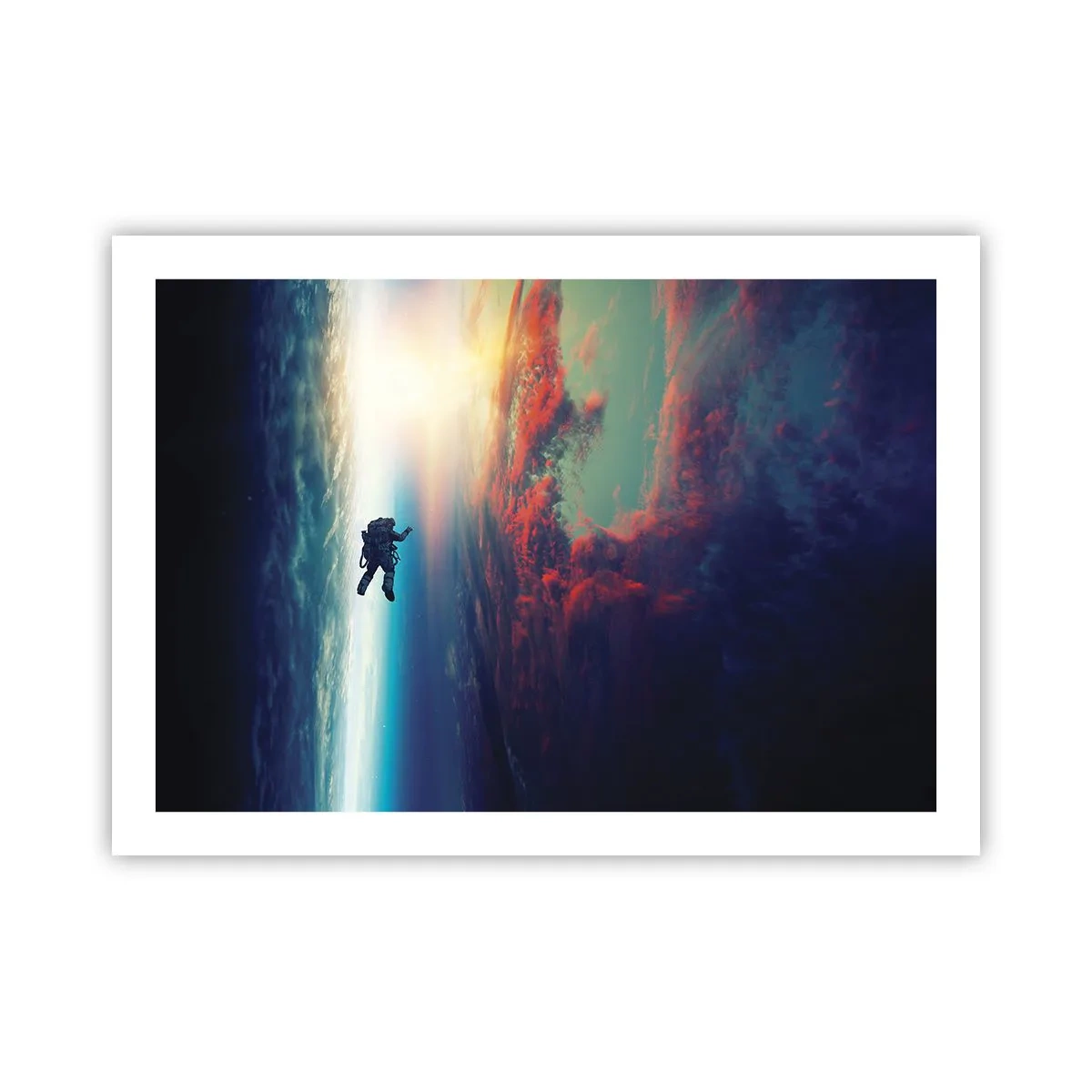 Póster - Enfrentarse al universo - 70x50 cm