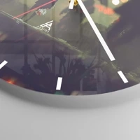 Esfera sin numeración, con rayas