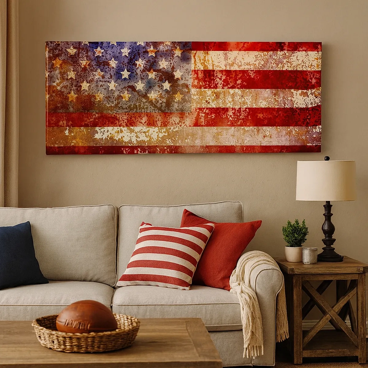 Cuadro sobre lienzo - Impresión de Imagen - La gloria no pasa - 30x30 cm