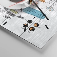 Esfera sin numeración, con rayas