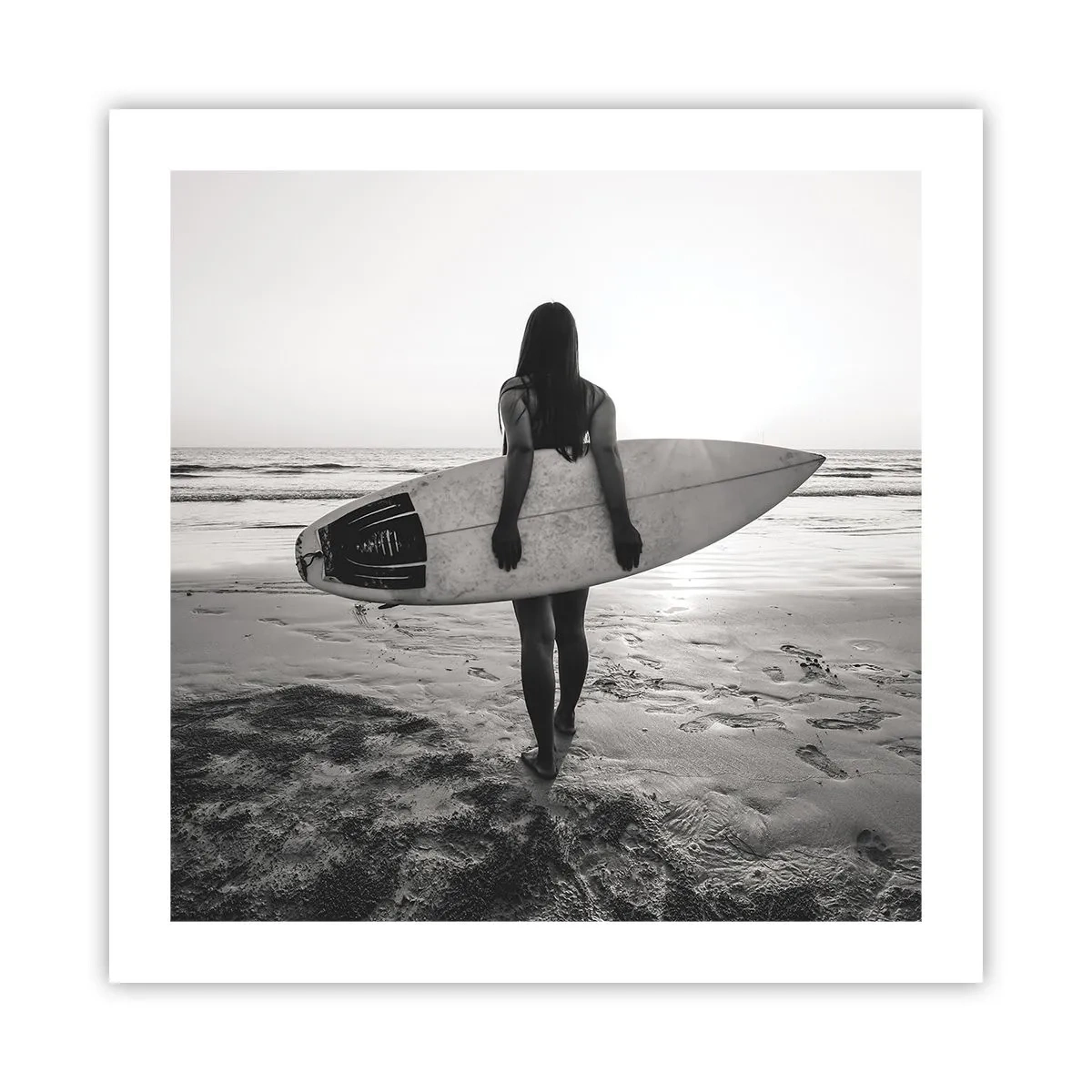 Póster - Hija de las olas marinas - 50x50 cm
