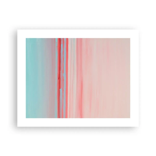 Póster - Abstracción al amanecer - 50x40 cm