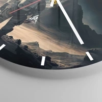 Esfera sin numeración, con rayas