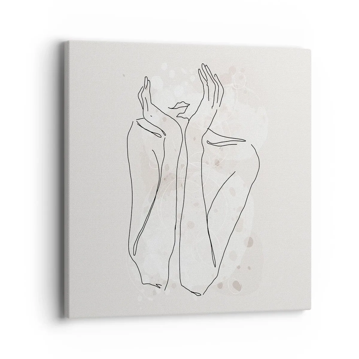 Cuadro sobre lienzo - Impresión de Imagen - Un momento de ensueño - 40x40 cm